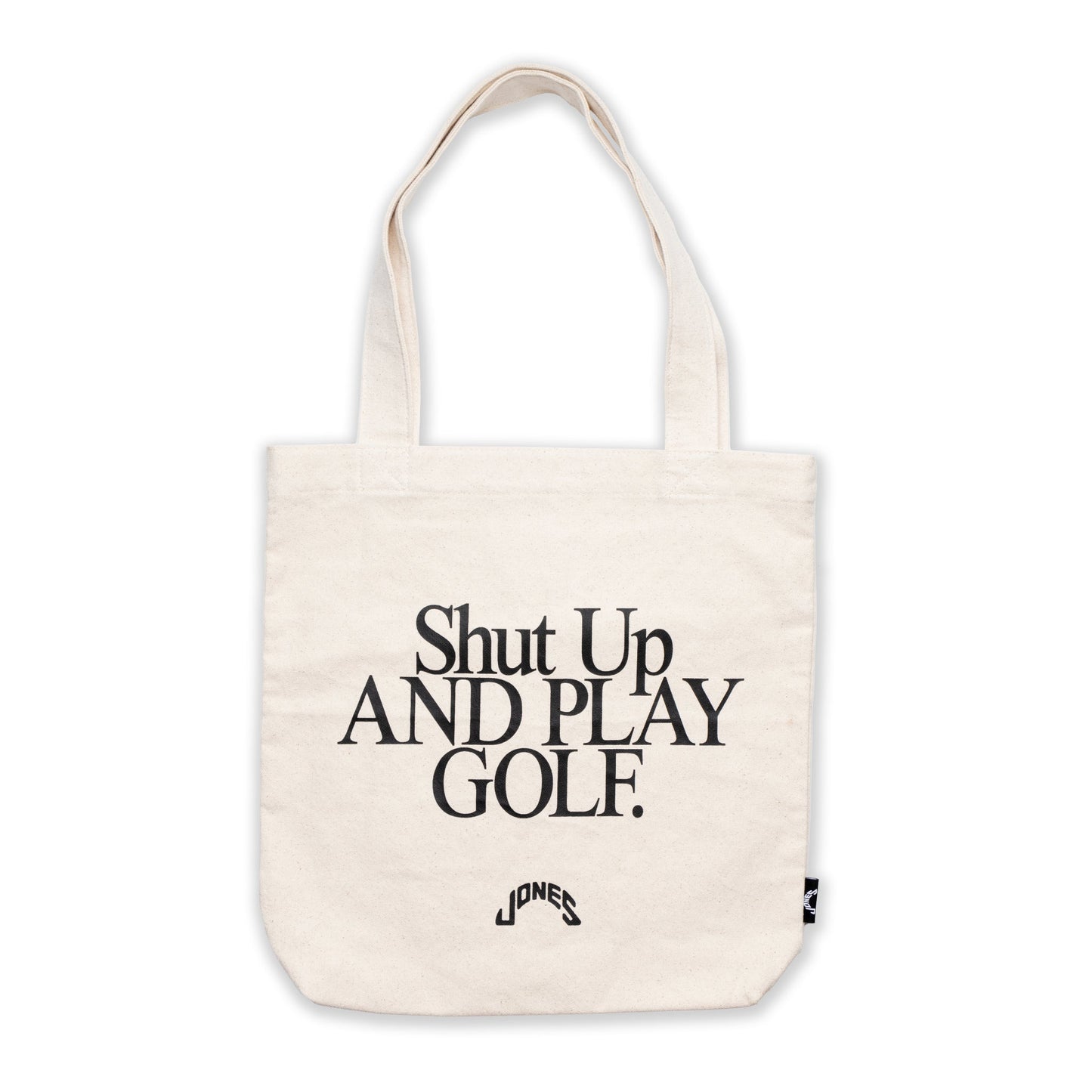 Shut Up and Play Golf Tote Bag - Natural