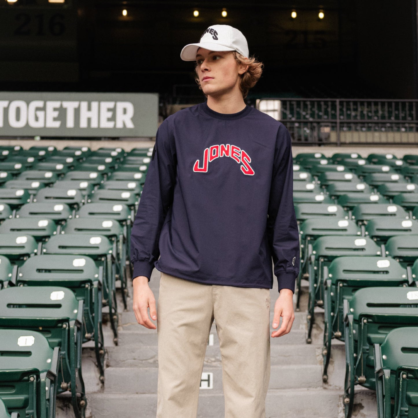 Jones x WAAC Fairway Pullover - Navy