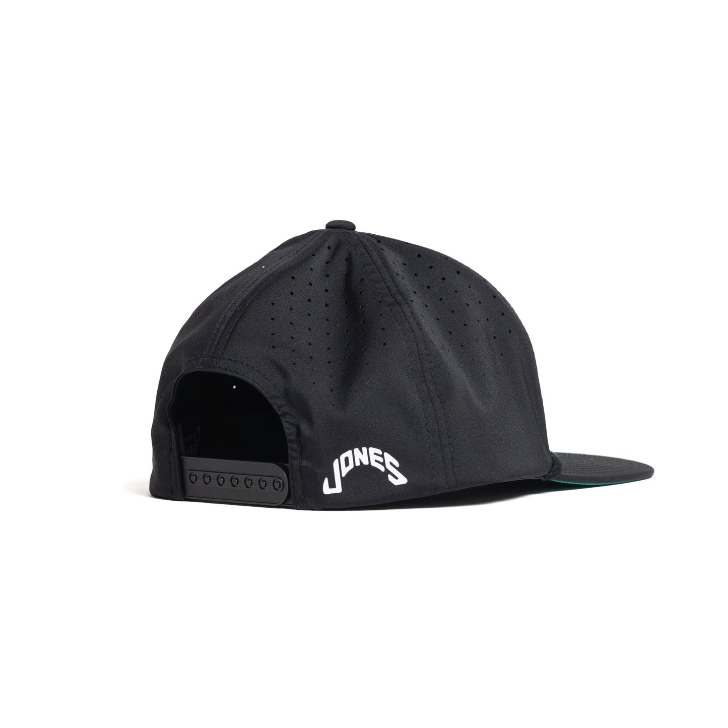 Jones Script Rope Snapback - Black