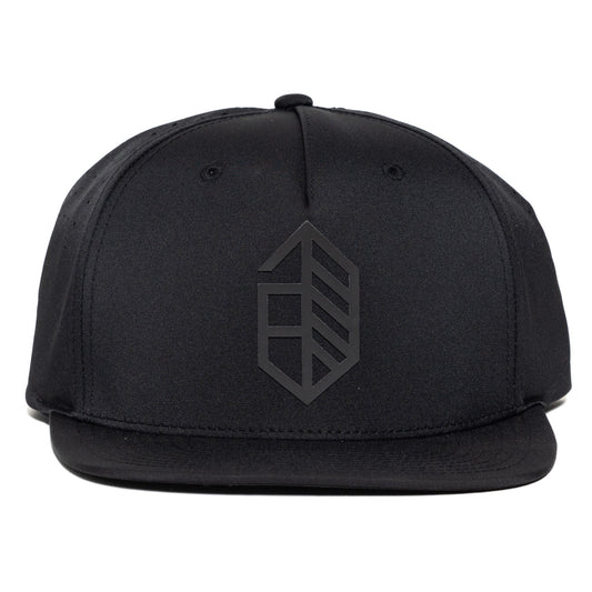 Athletic Utility Snapback - Black/Black