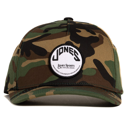 Circle Patch Hat - Camo