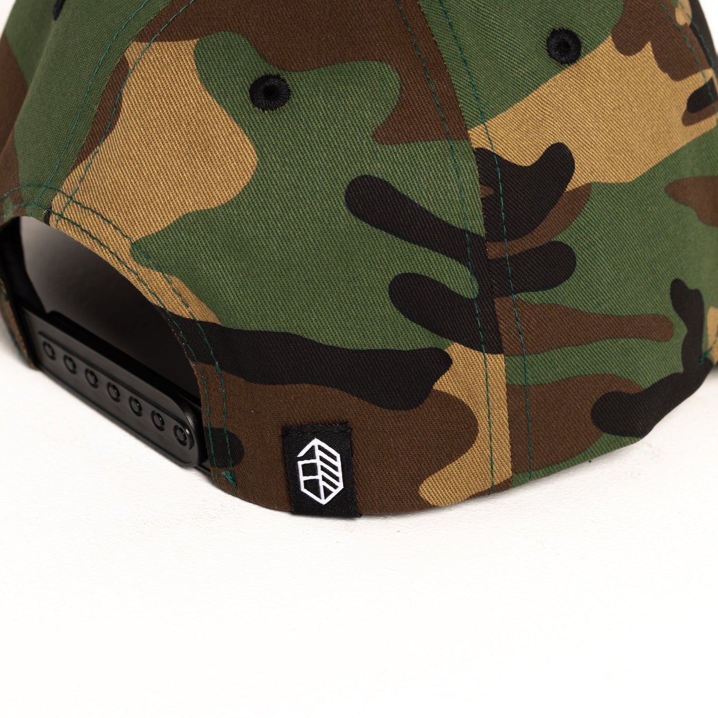 Circle Patch Hat - Camo