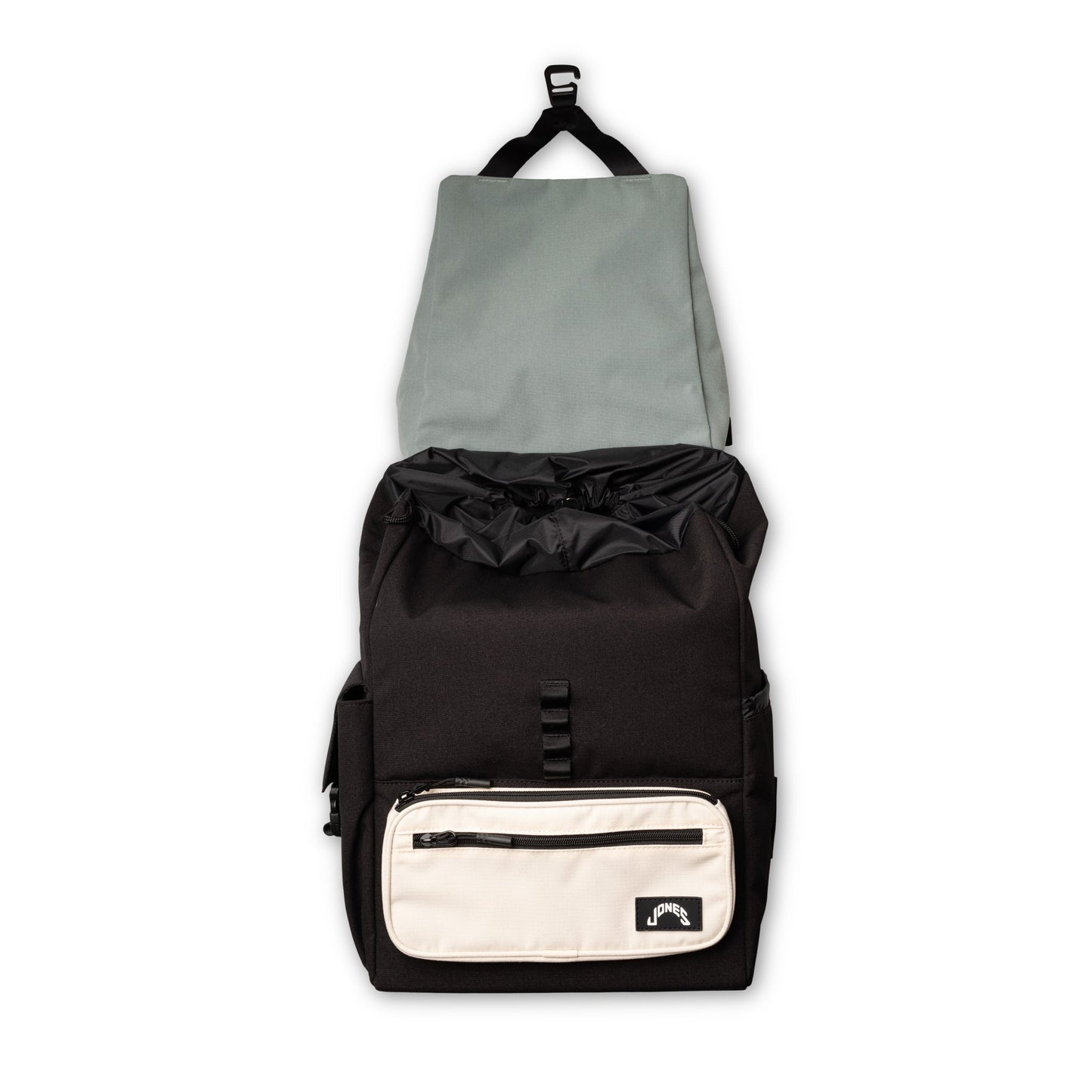 Out of Office Backpack - Black/Clay Green/Le Creme