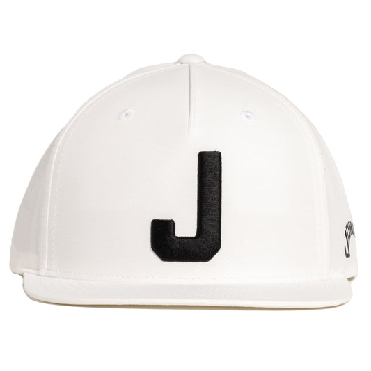 Block J Snapback - White