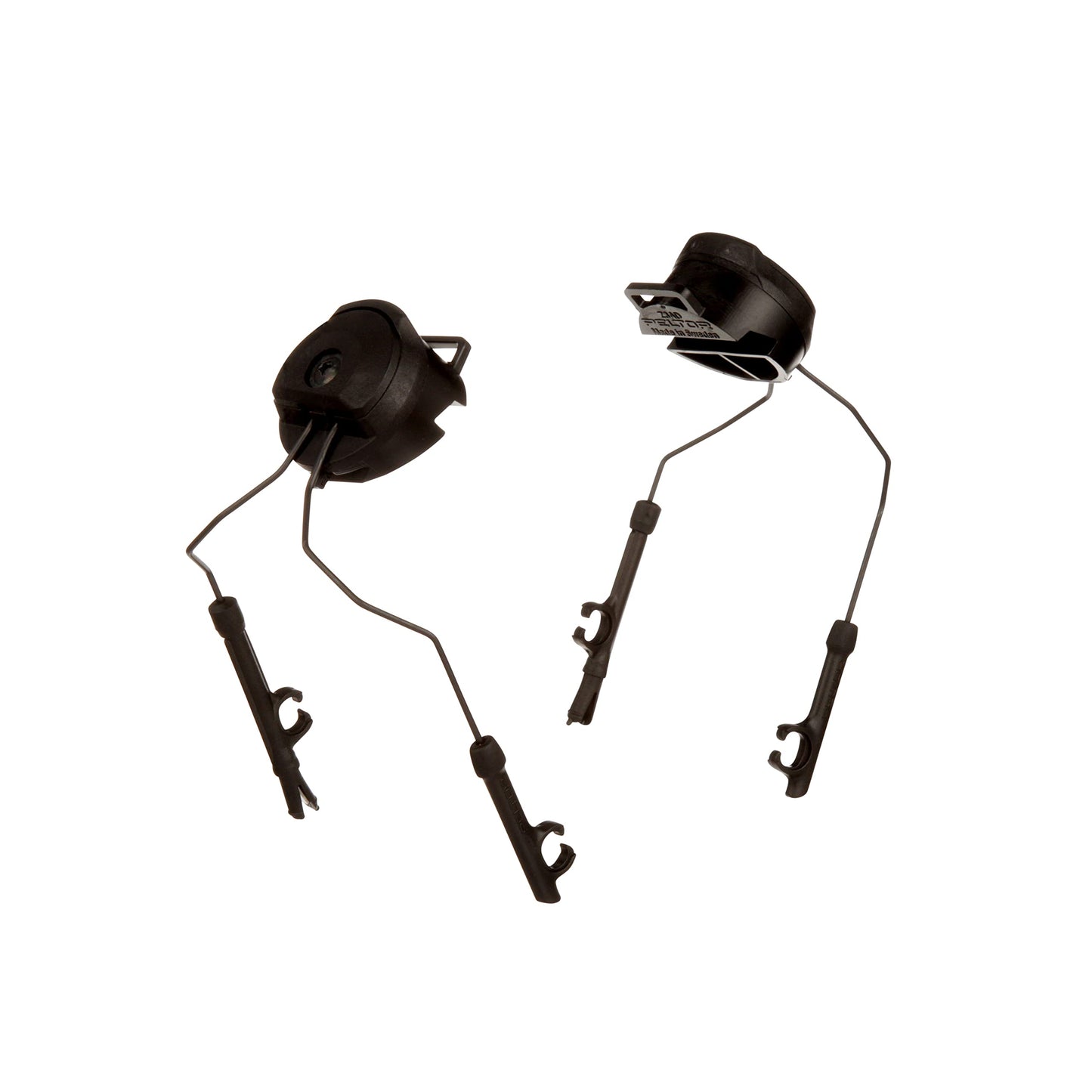 Pop Out Rail Adapter Kit -Fits Peltor, 3M, and other helmet headsets.