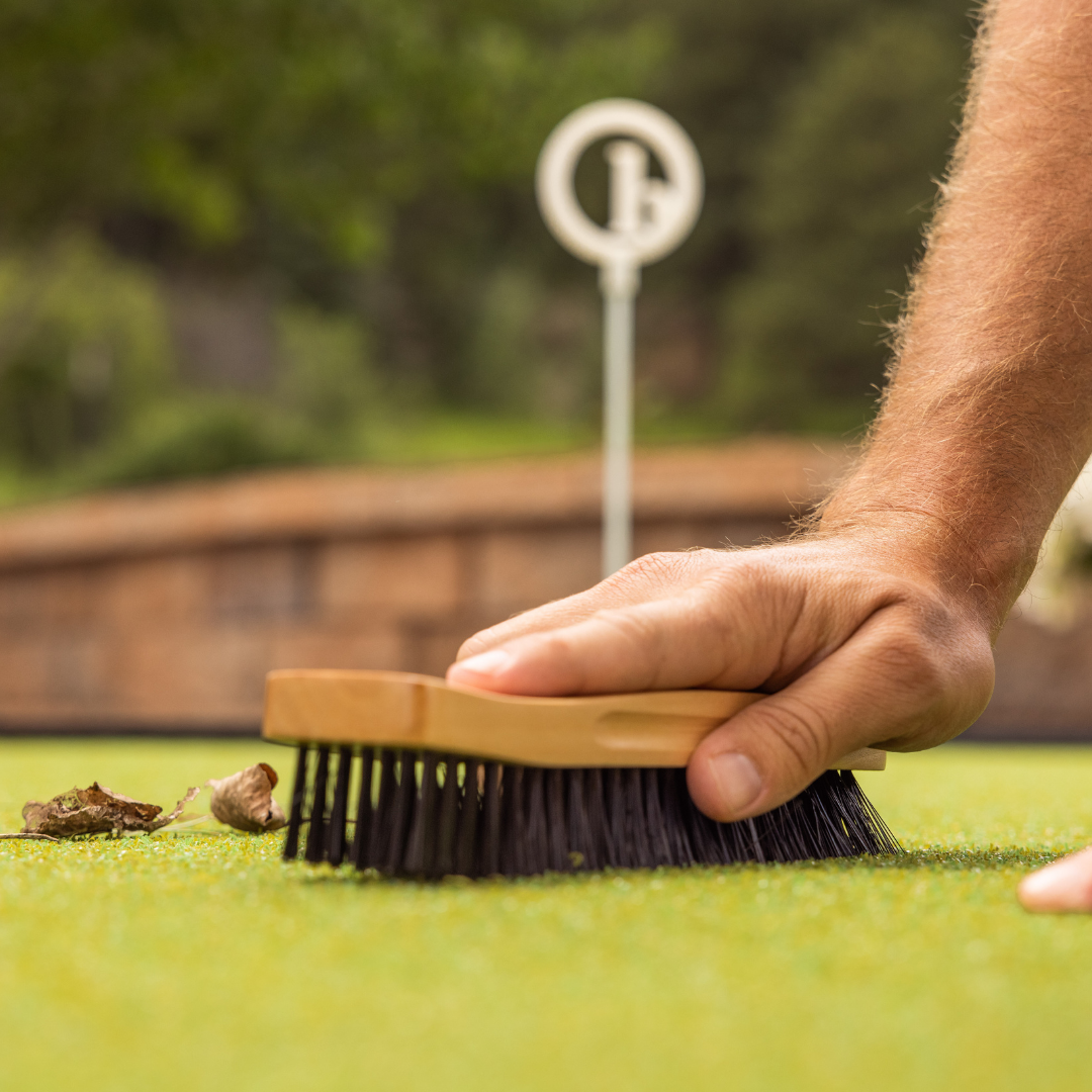 Putting Green Stimp Maintenance/Slowing Brush