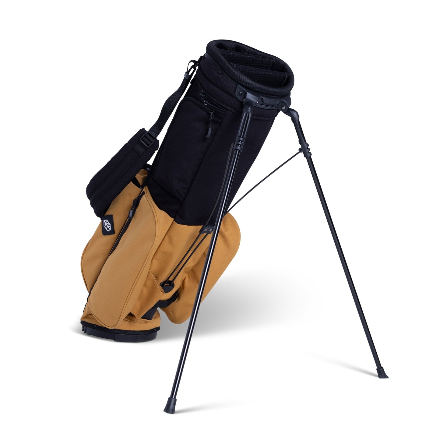 Rover Stand Bag - Black/Wheat