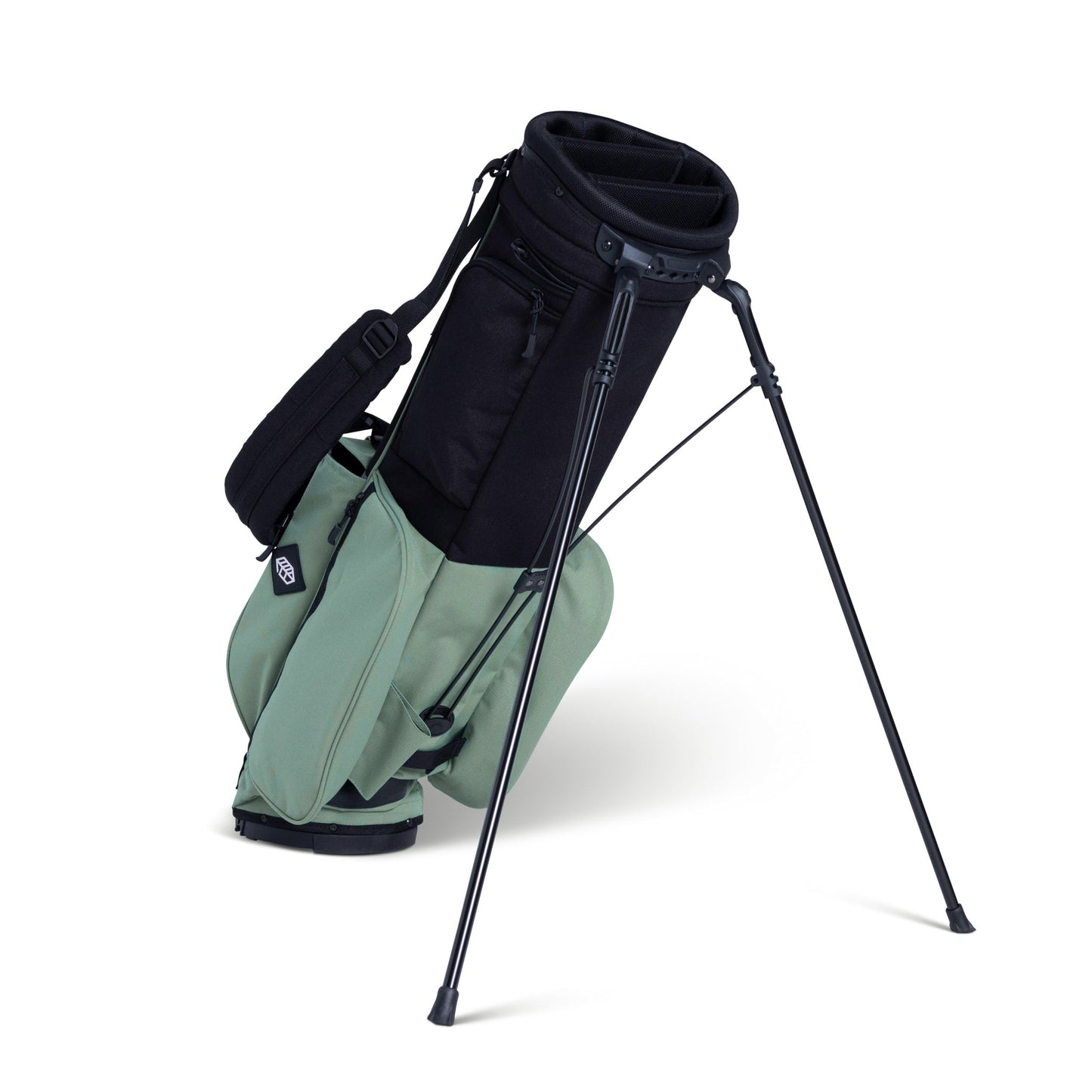 Rover Stand Bag - Black/Sage Leaf