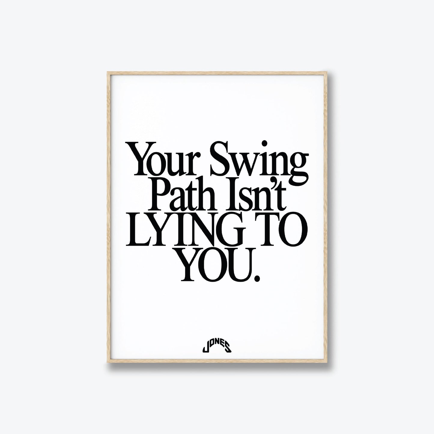 Your Swing Path Isn't Lying to You - White