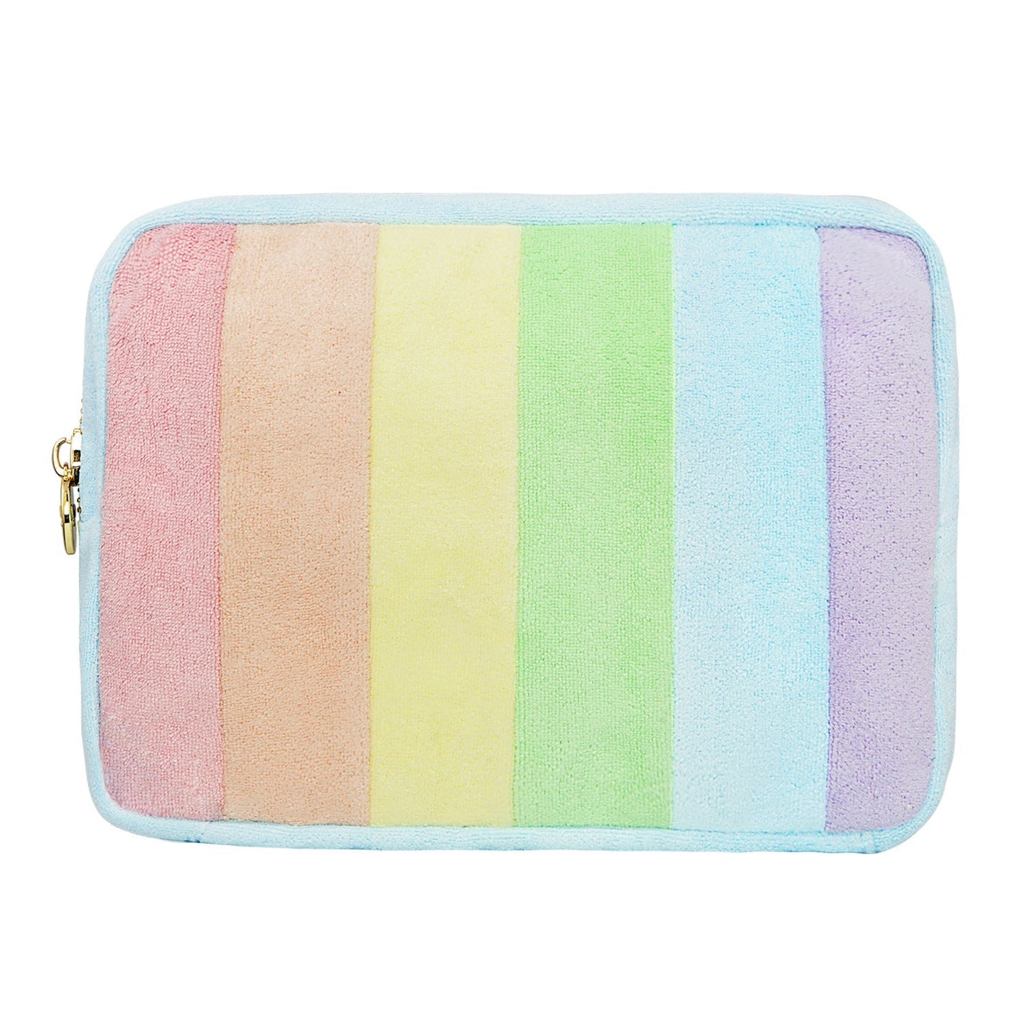 Rainbow Terry Large Pouch