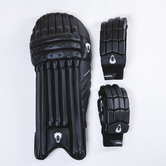 PRO EDITION BLACK PADS & BLACK GLOVES BUNDLE