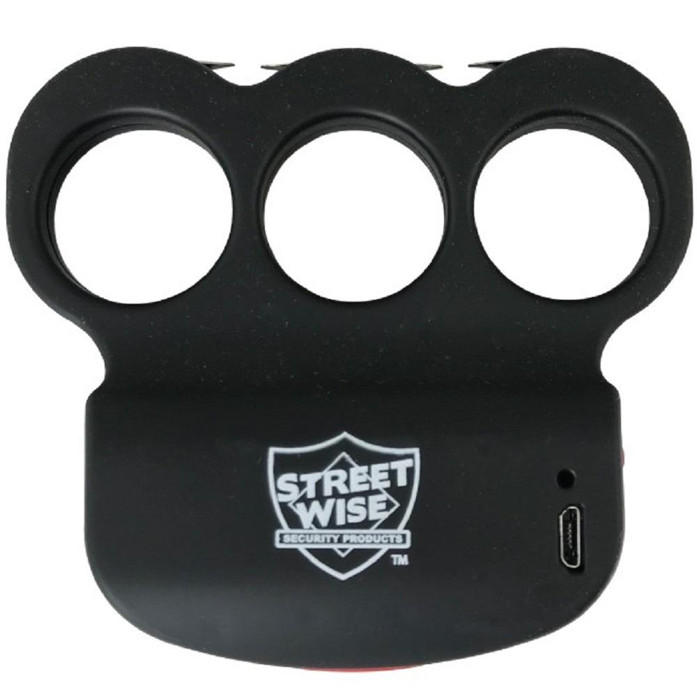 Streetwise™ Triple Sting Ring Rechargeable Stun Gun 28M