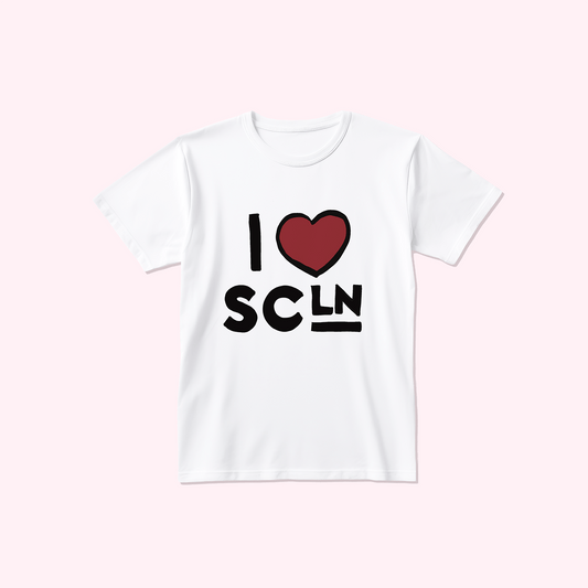 I Heart SCL White T-Shirt