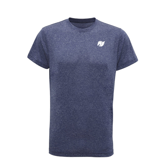 Performance Tee - Blue Melange