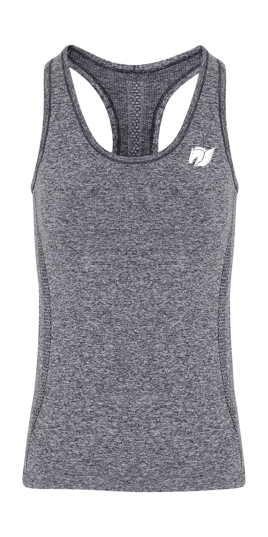 Seamless Multi-Sport Sculpt Vest - Charcoal