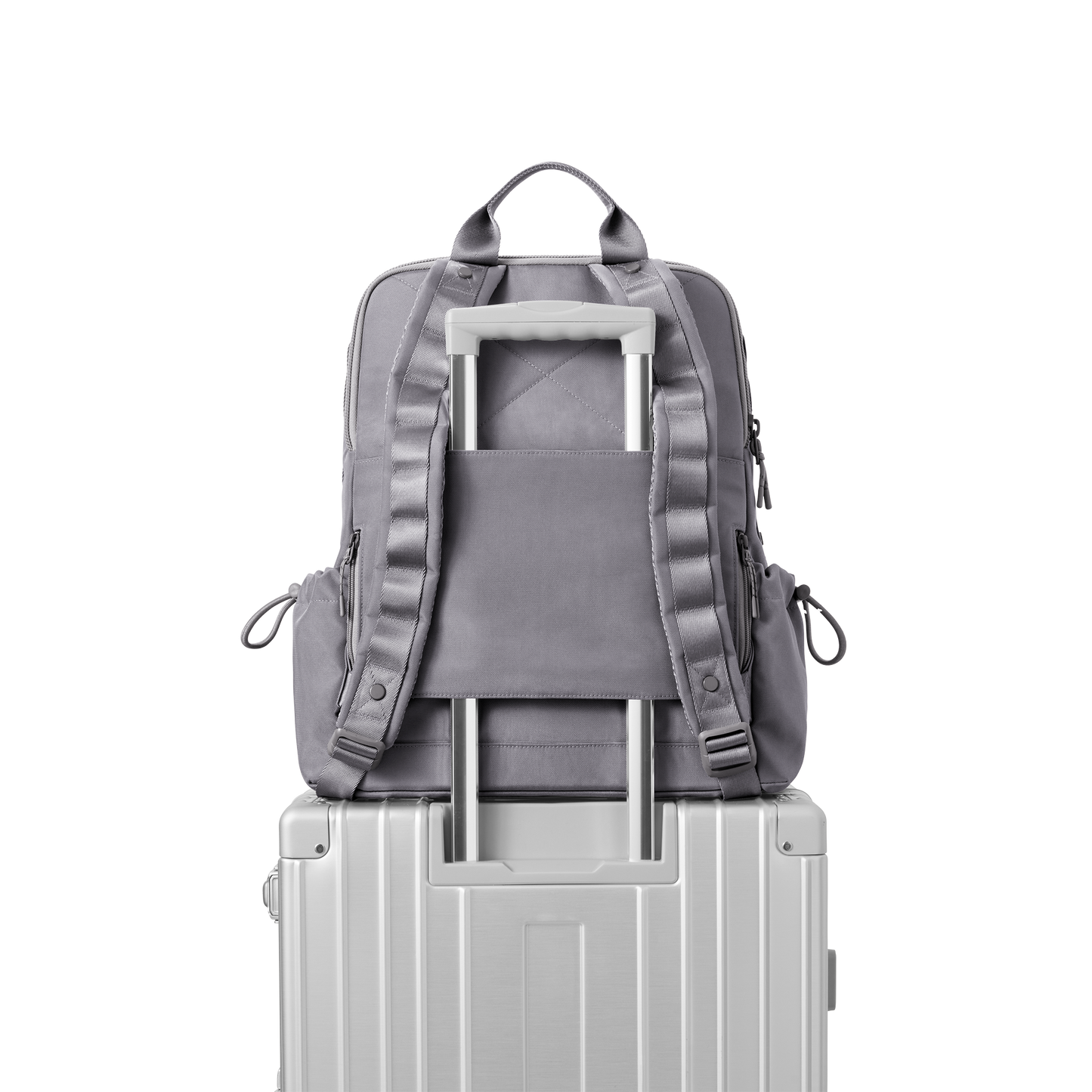 Brooklyn Flap Top Backpack in Ash