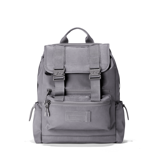 Brooklyn Flap Top Backpack in Ash