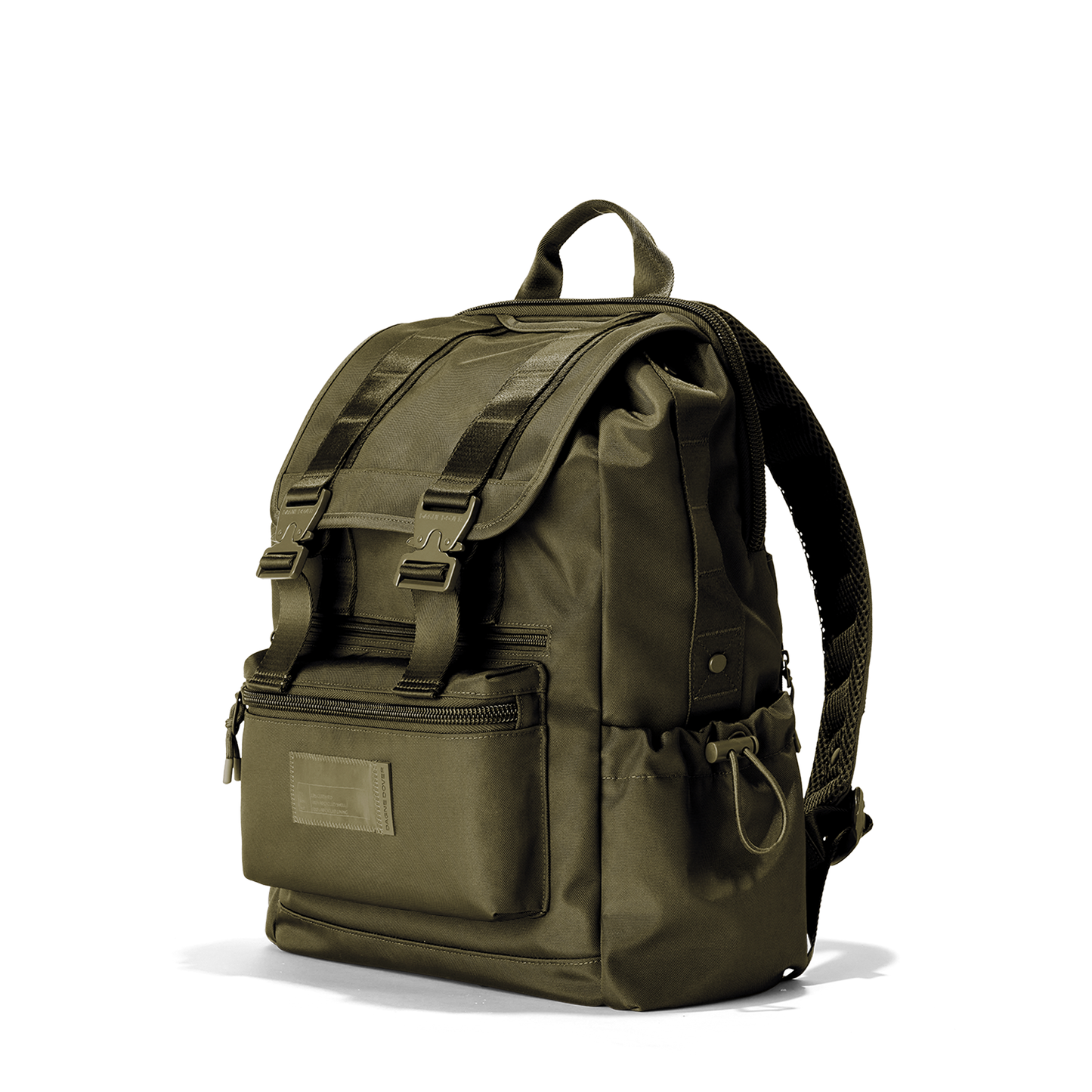 Brooklyn Flap Top Backpack in Dark Moss