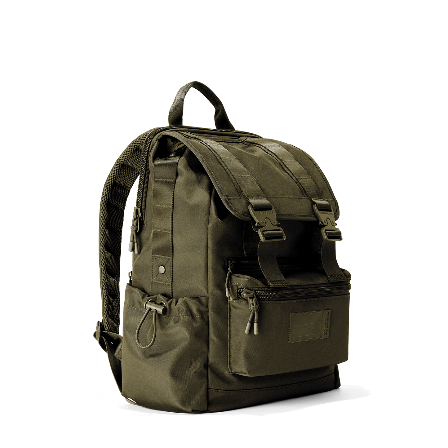 Brooklyn Flap Top Backpack in Dark Moss