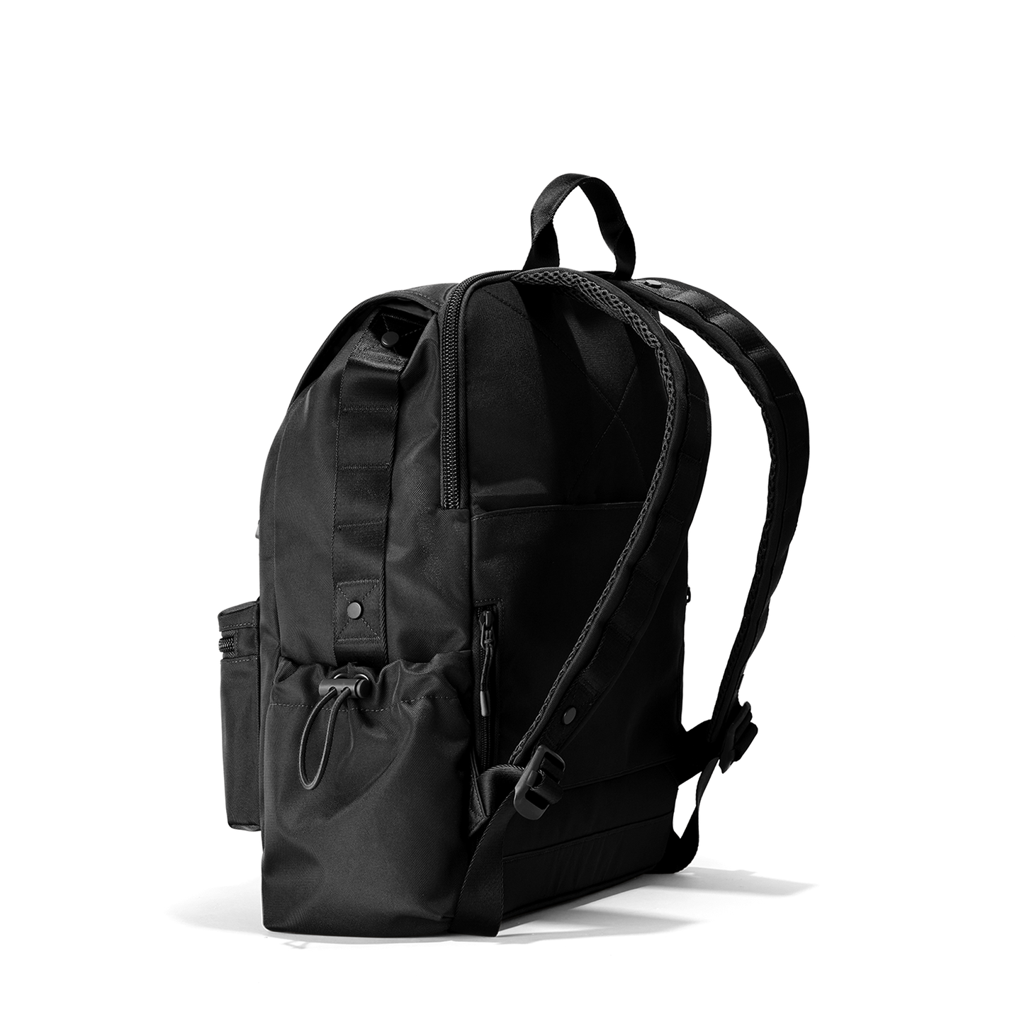 Brooklyn Flap Top Backpack in Onyx