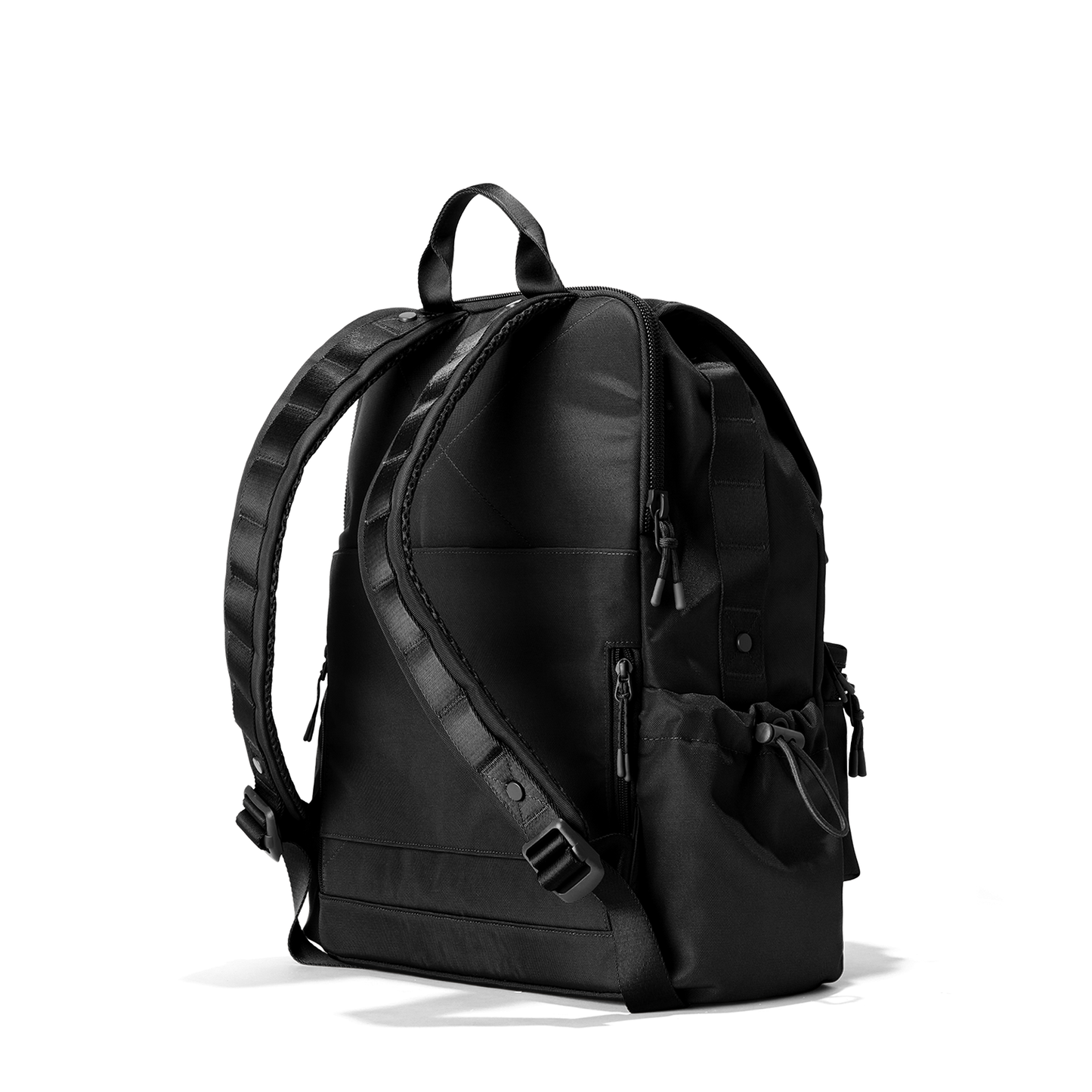 Brooklyn Flap Top Backpack in Onyx