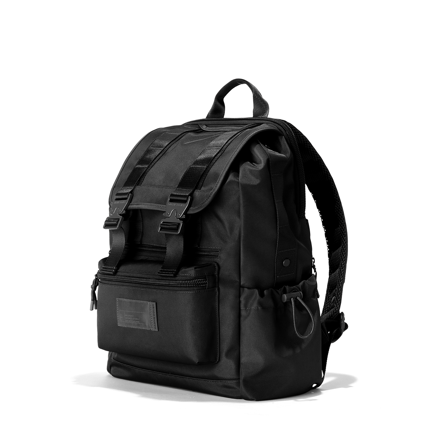 Brooklyn Flap Top Backpack in Onyx