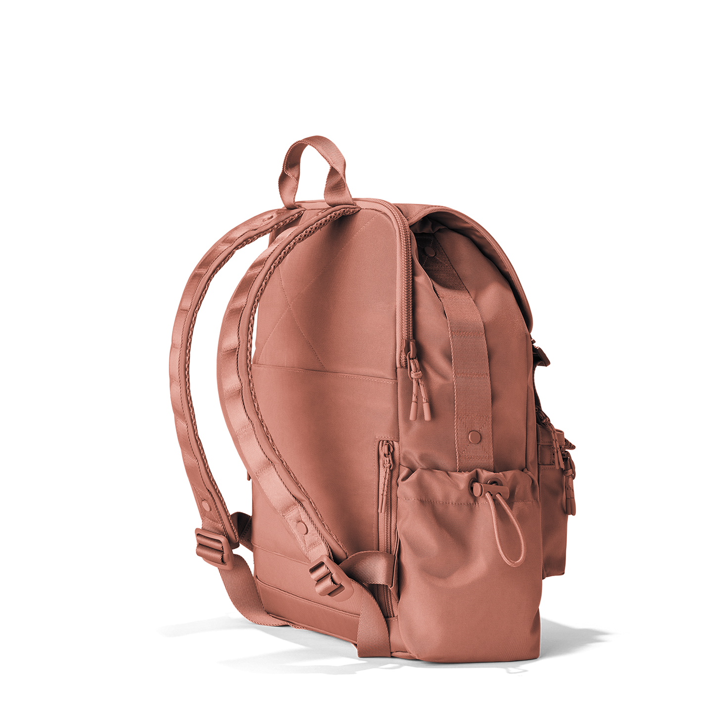 Brooklyn Flap Top Backpack in Warm Dust