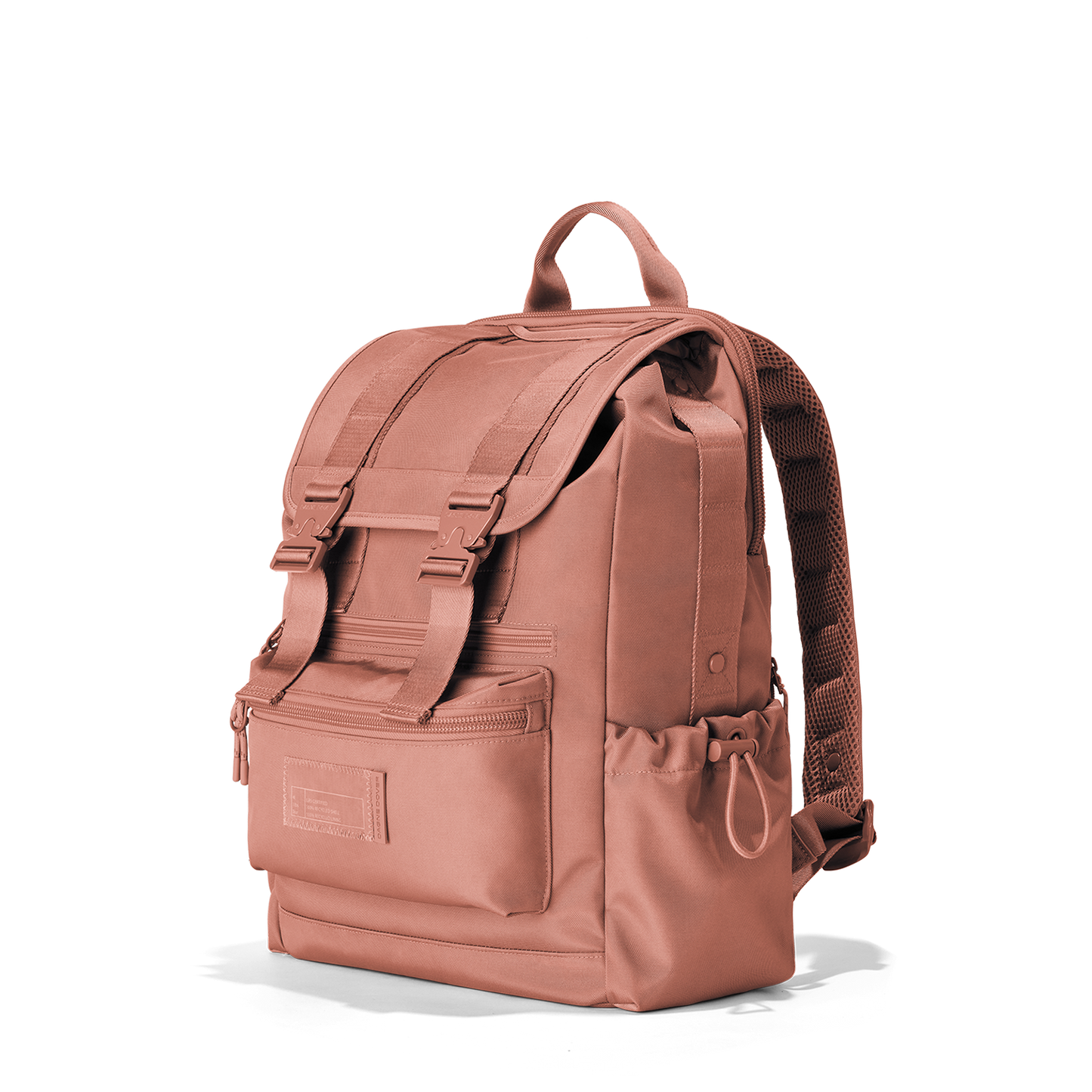 Brooklyn Flap Top Backpack in Warm Dust