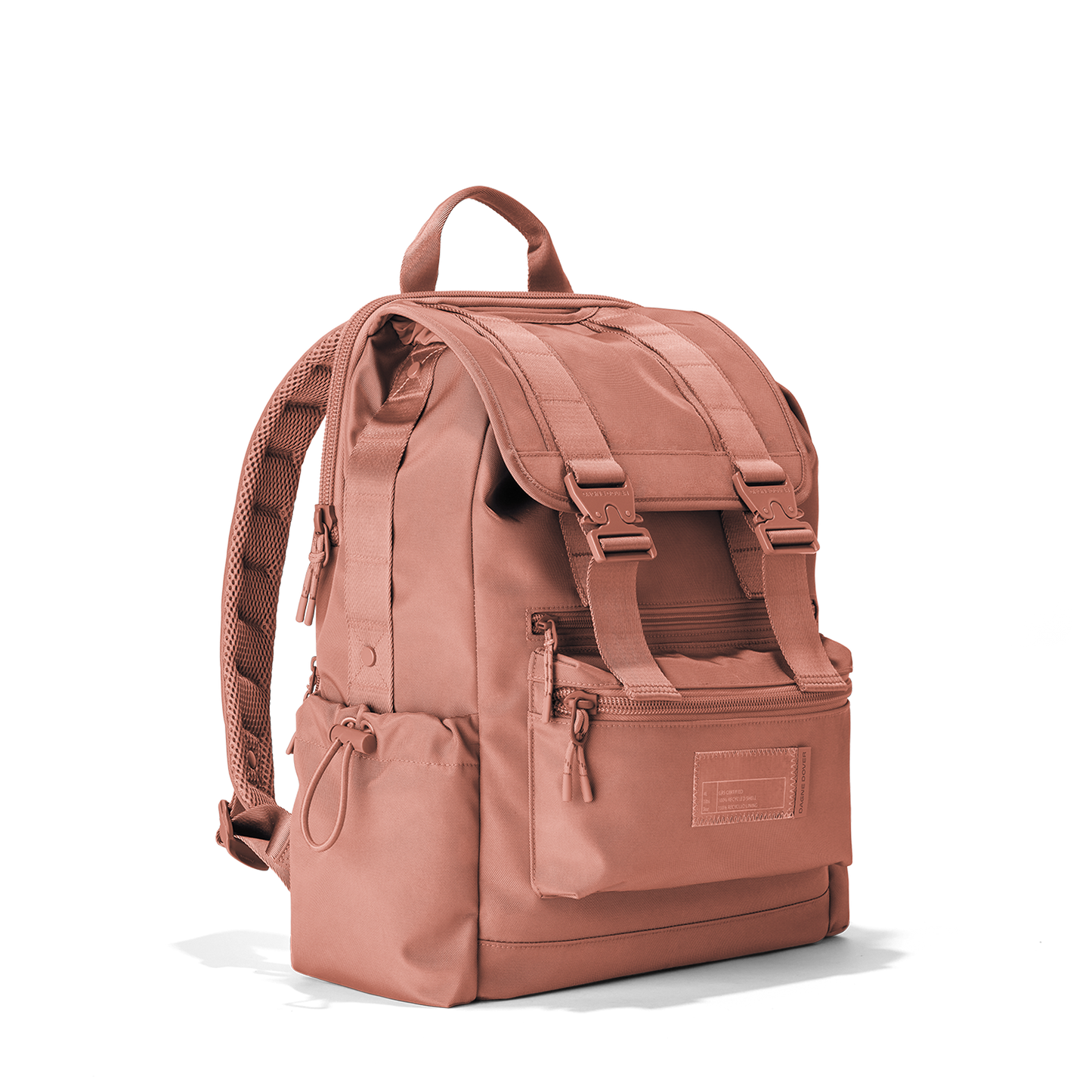 Brooklyn Flap Top Backpack in Warm Dust