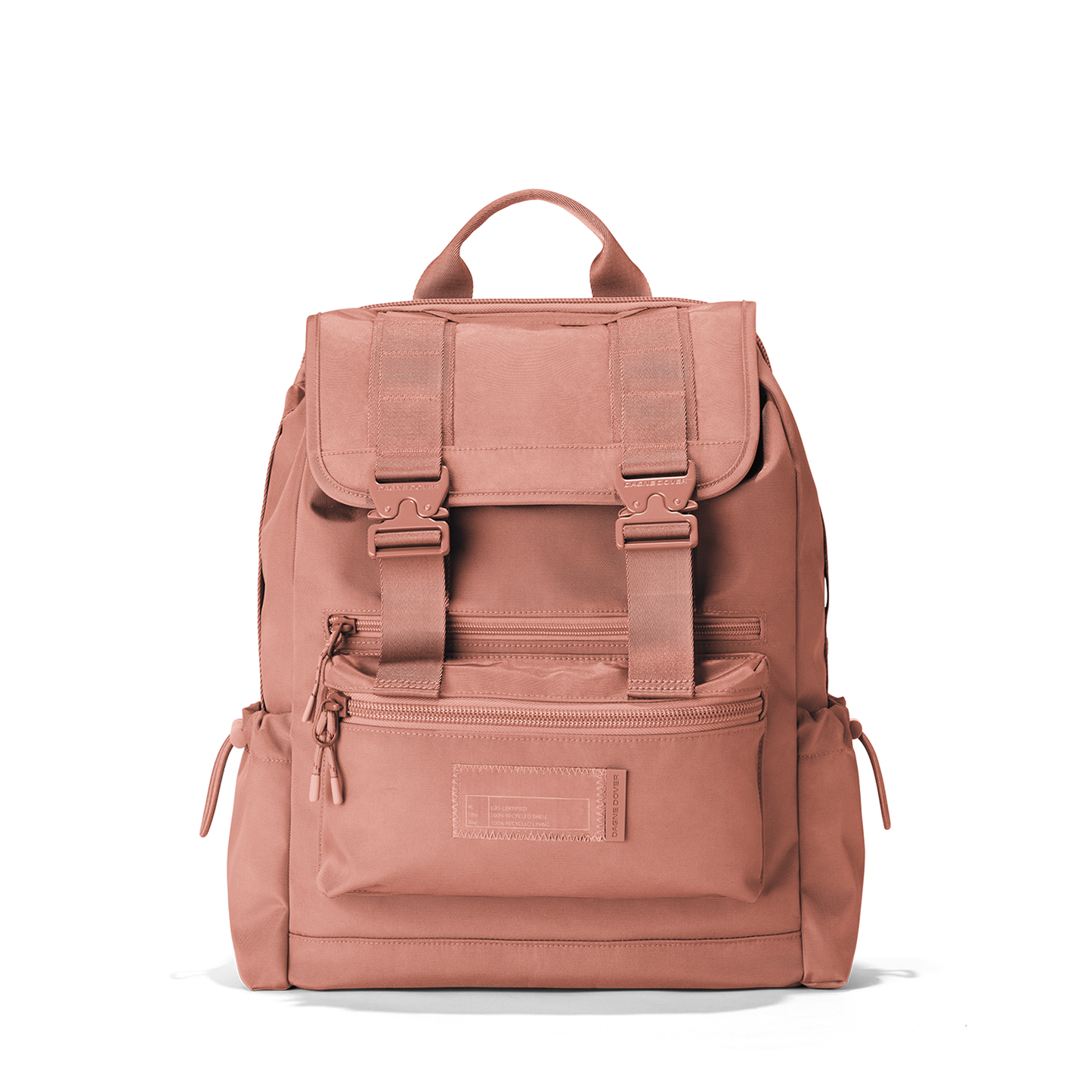 Brooklyn Flap Top Backpack in Warm Dust