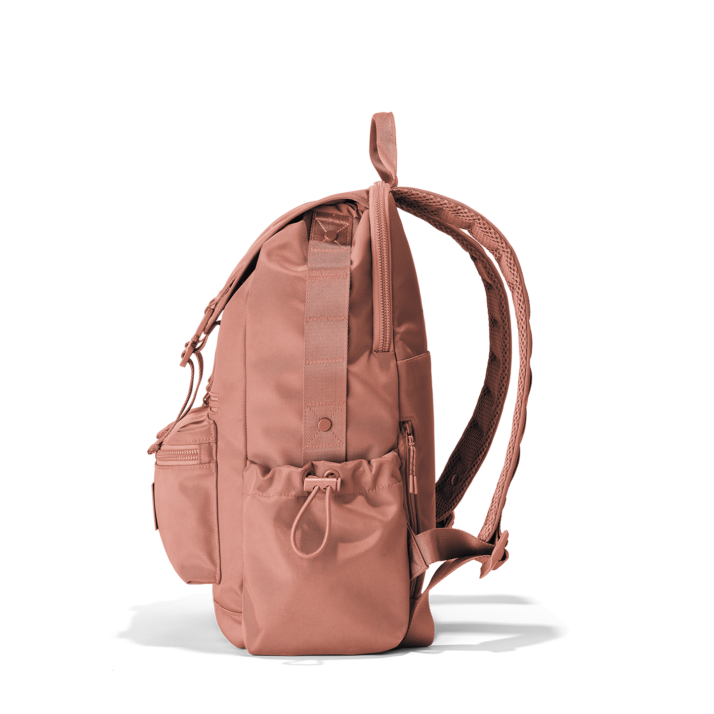 Brooklyn Flap Top Backpack in Warm Dust