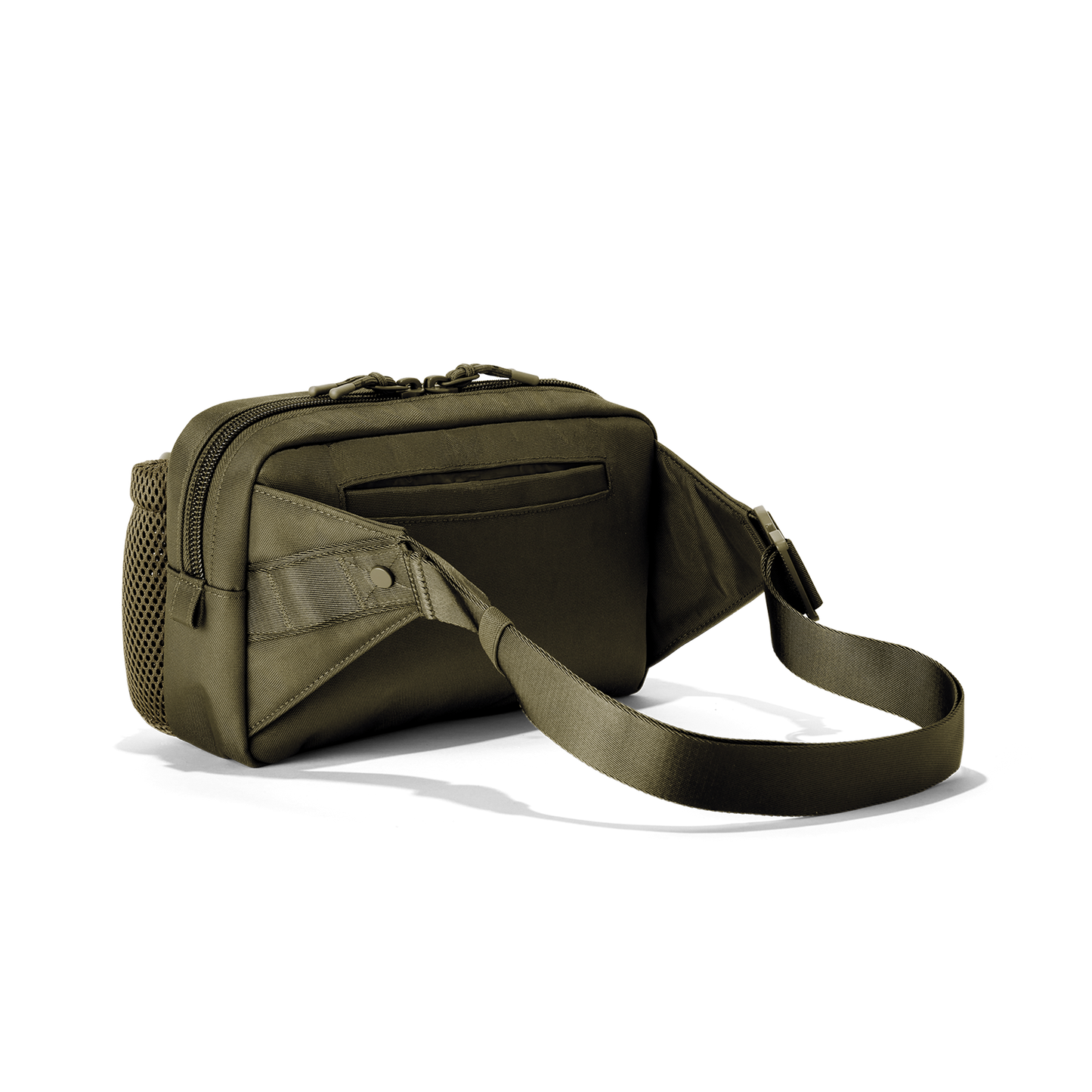 Cairo Sling Bag in Dark Moss