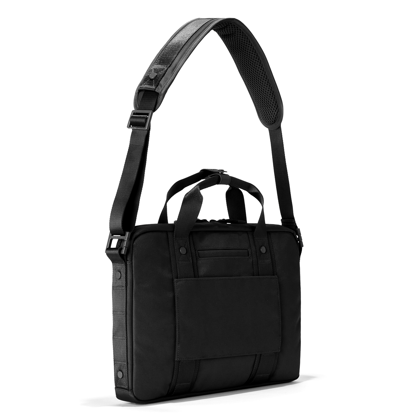 Oslo Slim Laptop Bag in Onyx