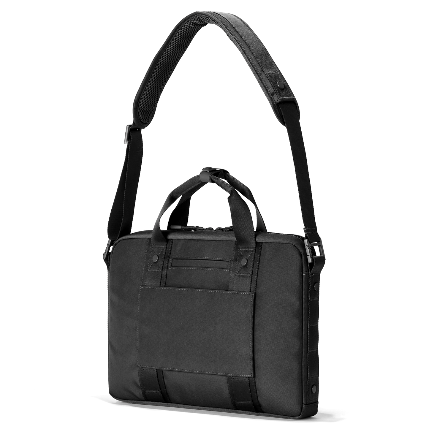 Oslo Slim Laptop Bag in Onyx