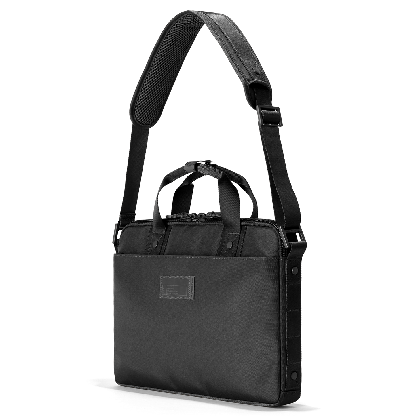 Oslo Slim Laptop Bag in Onyx