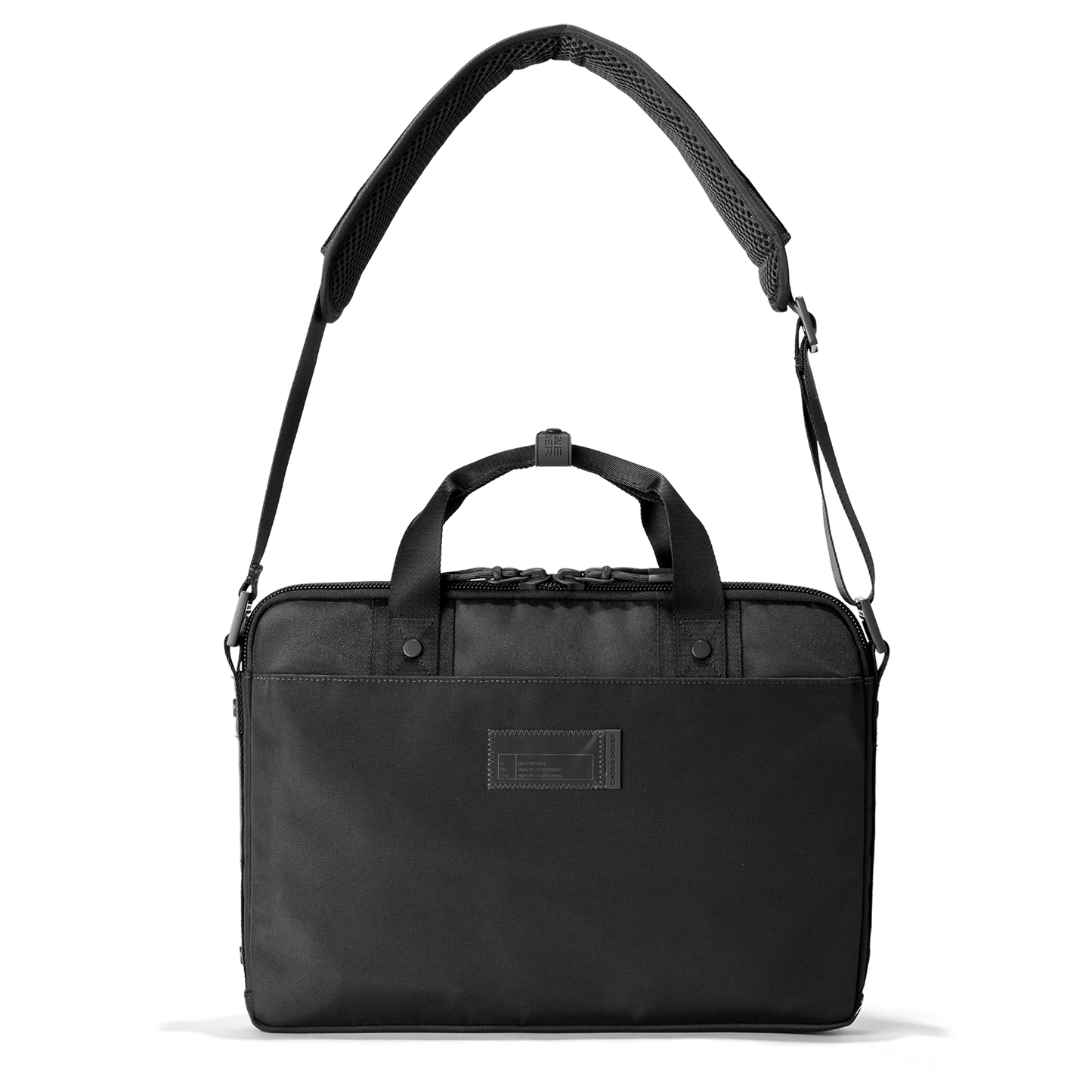 Oslo Slim Laptop Bag in Onyx