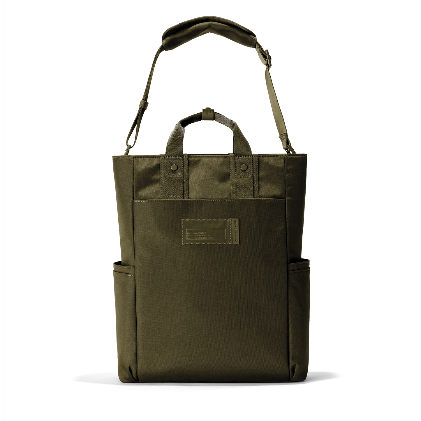 Petra Convertible Tote in Dark Moss