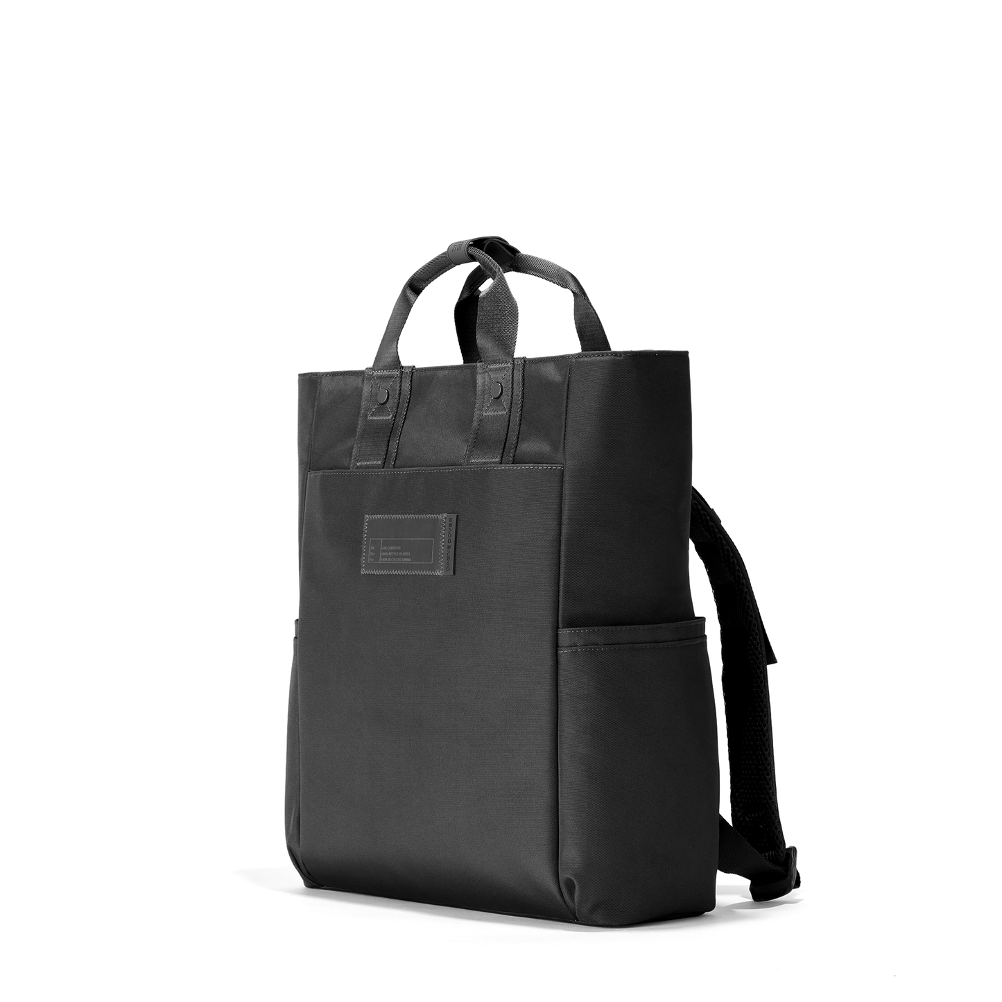 Petra Convertible Tote in Onyx