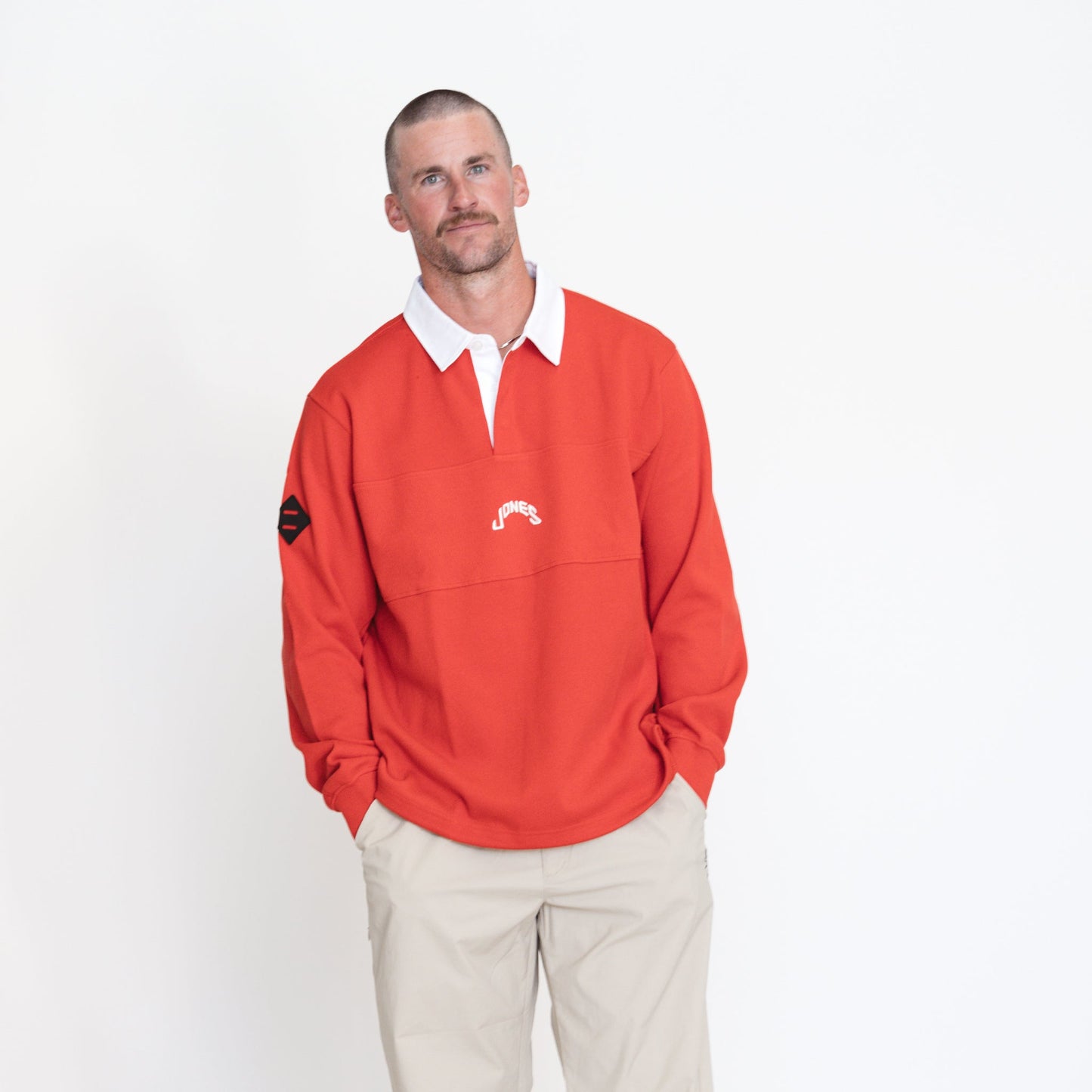 Jones x WAAC Rugby L/S - Red