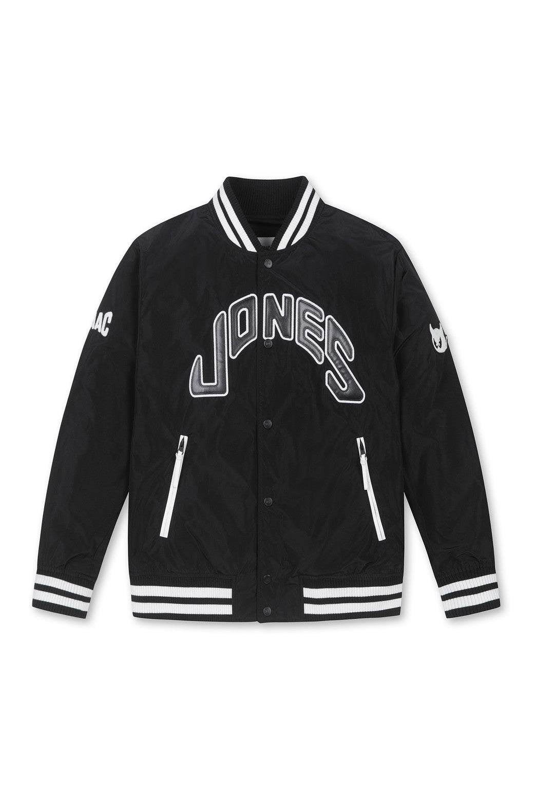 Jones x WAAC Clubhouse Varsity Jacket - Black