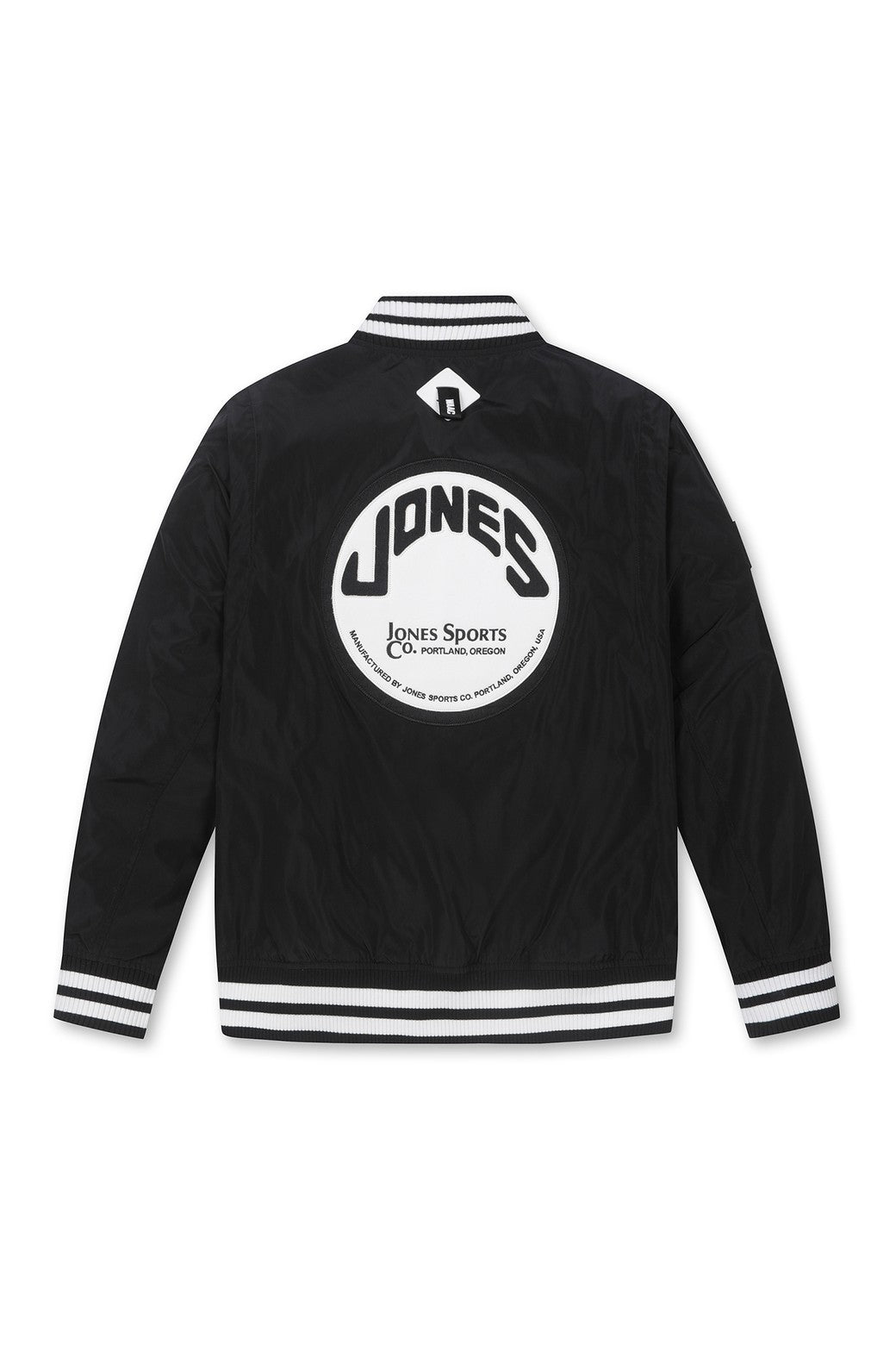 Jones x WAAC Clubhouse Varsity Jacket - Black