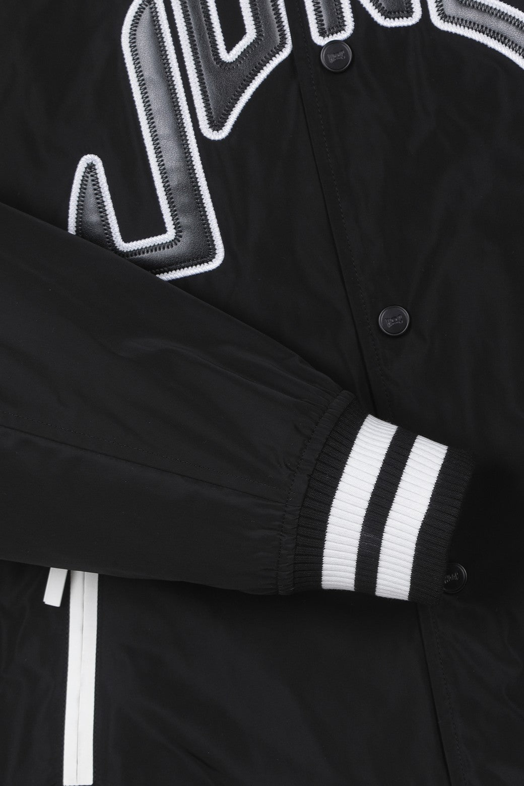 Jones x WAAC Clubhouse Varsity Jacket - Black