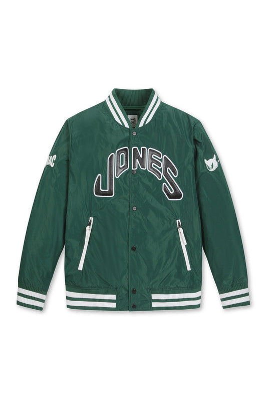 Jones x WAAC Clubhouse Varsity Jacket - Green