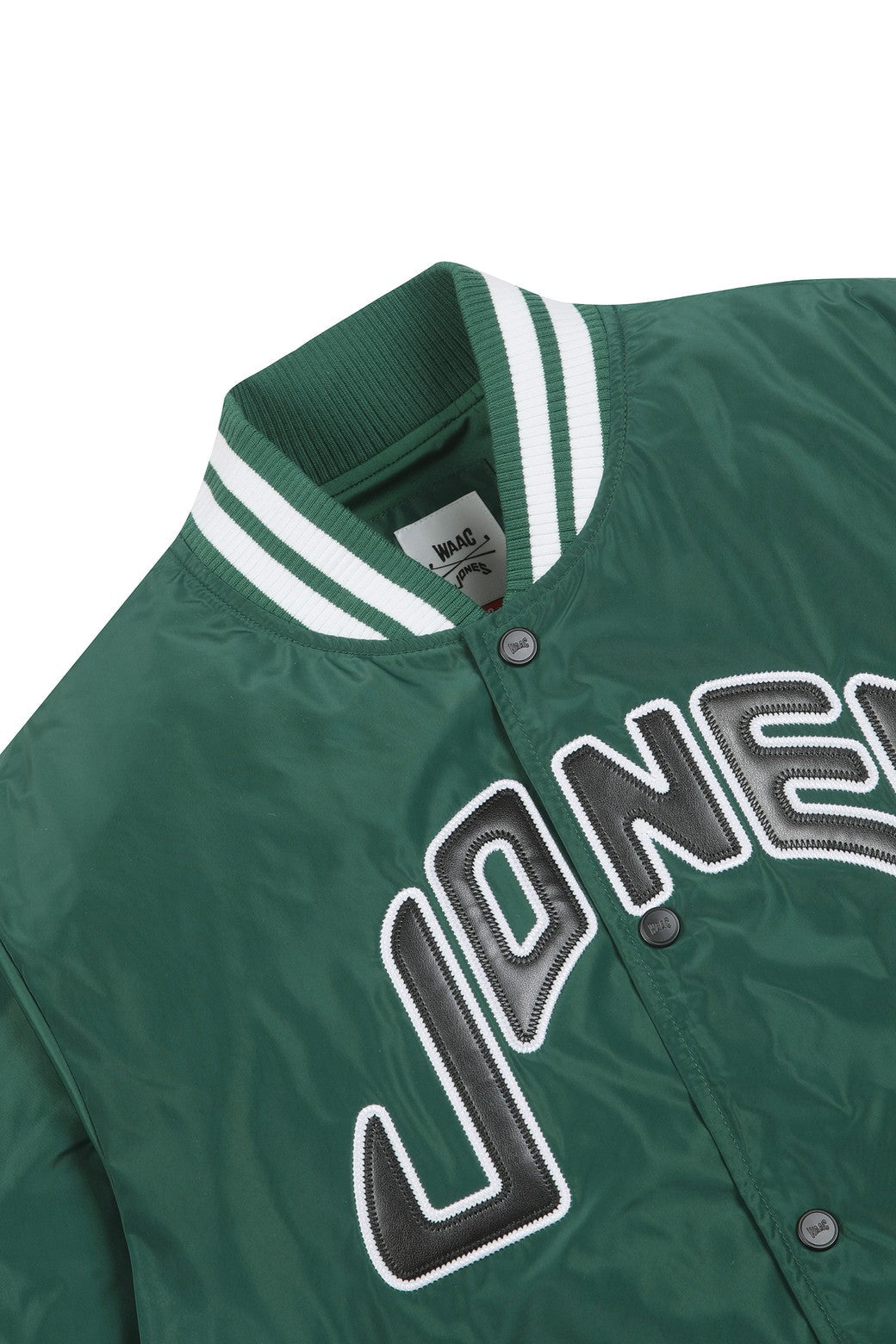 Jones x WAAC Clubhouse Varsity Jacket - Green