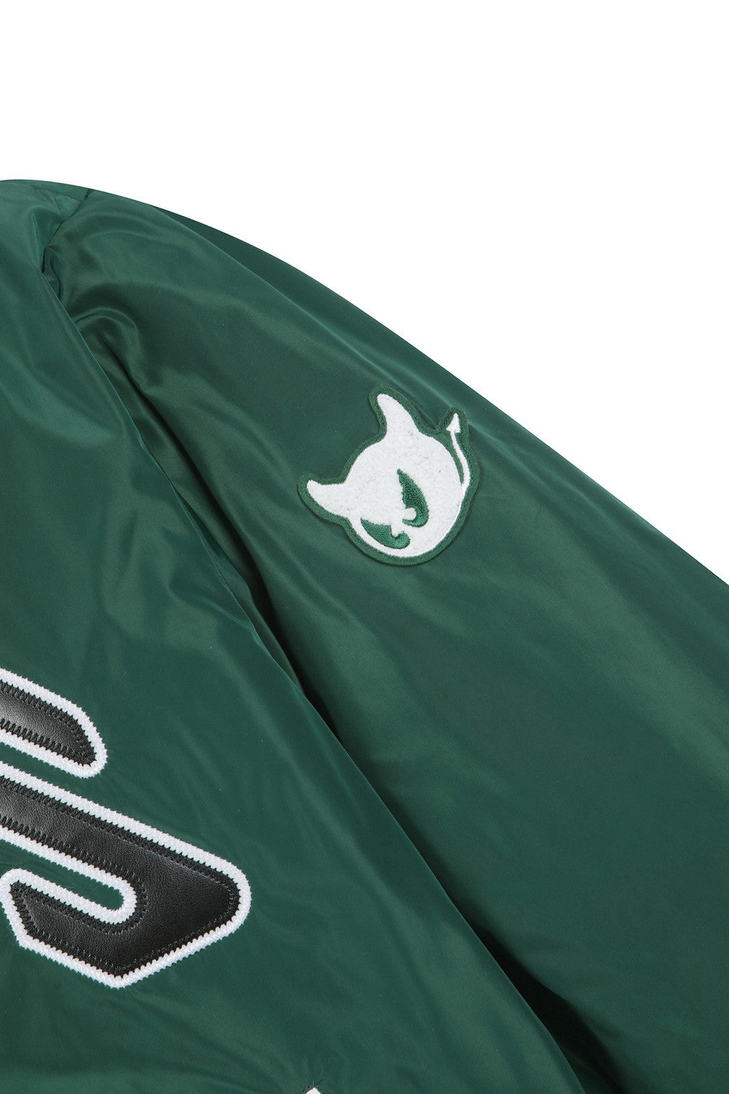 Jones x WAAC Clubhouse Varsity Jacket - Green