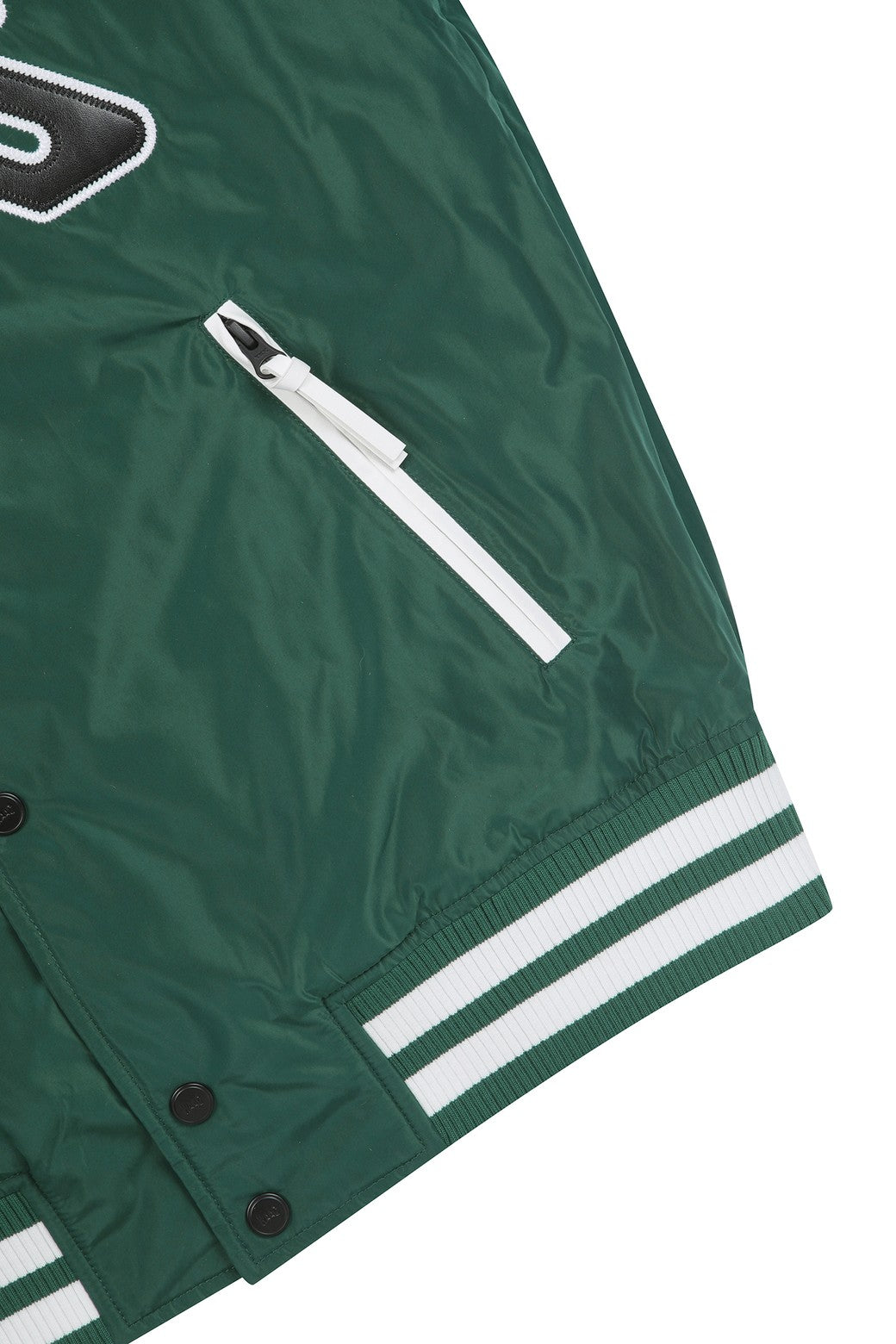 Jones x WAAC Clubhouse Varsity Jacket - Green