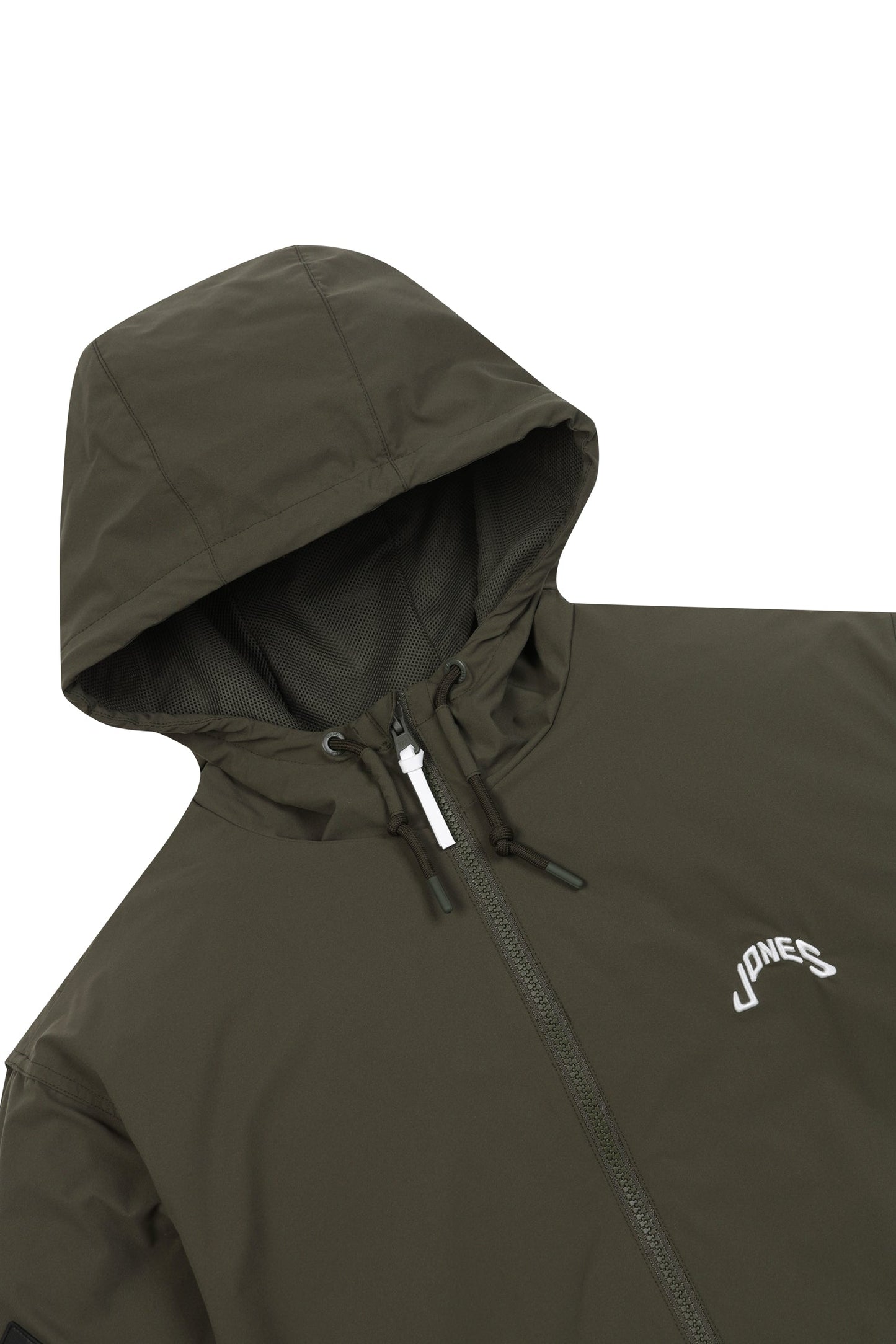 Jones x WAAC Hooded Windbreaker - Olive