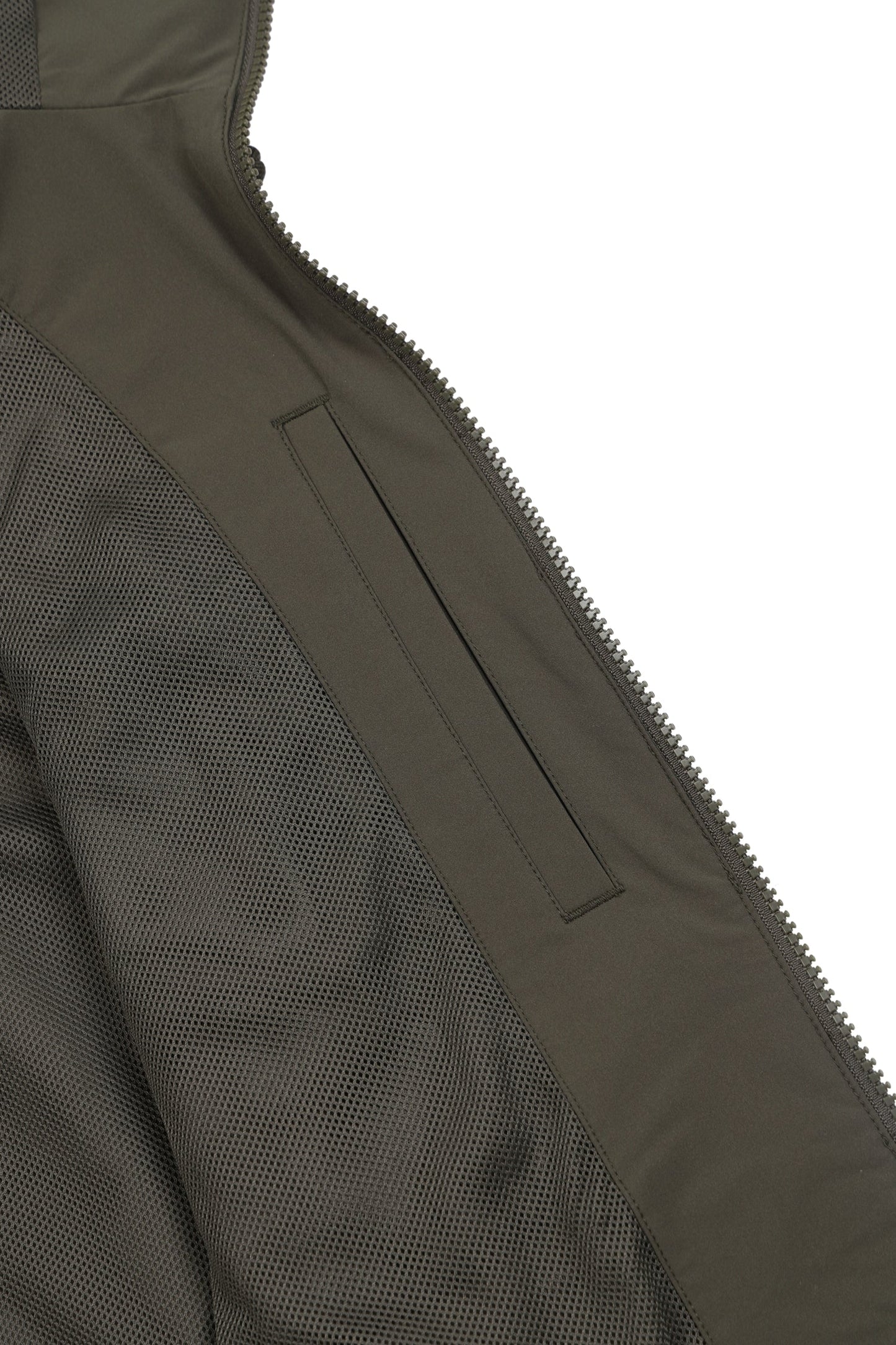 Jones x WAAC Hooded Windbreaker - Olive