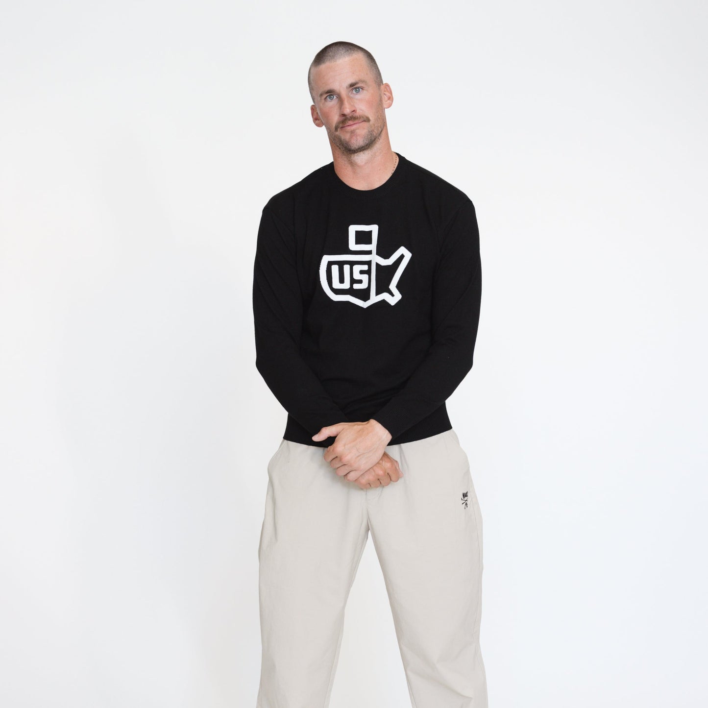 Jones x WAAC All Day Sweater - Black