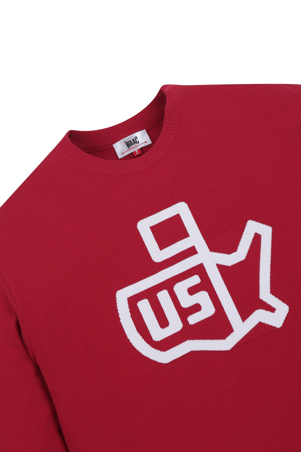 Jones x WAAC All Day Sweater - Red